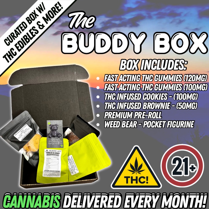 The Buddy Box | Monthly Cannabis Subscription Box
