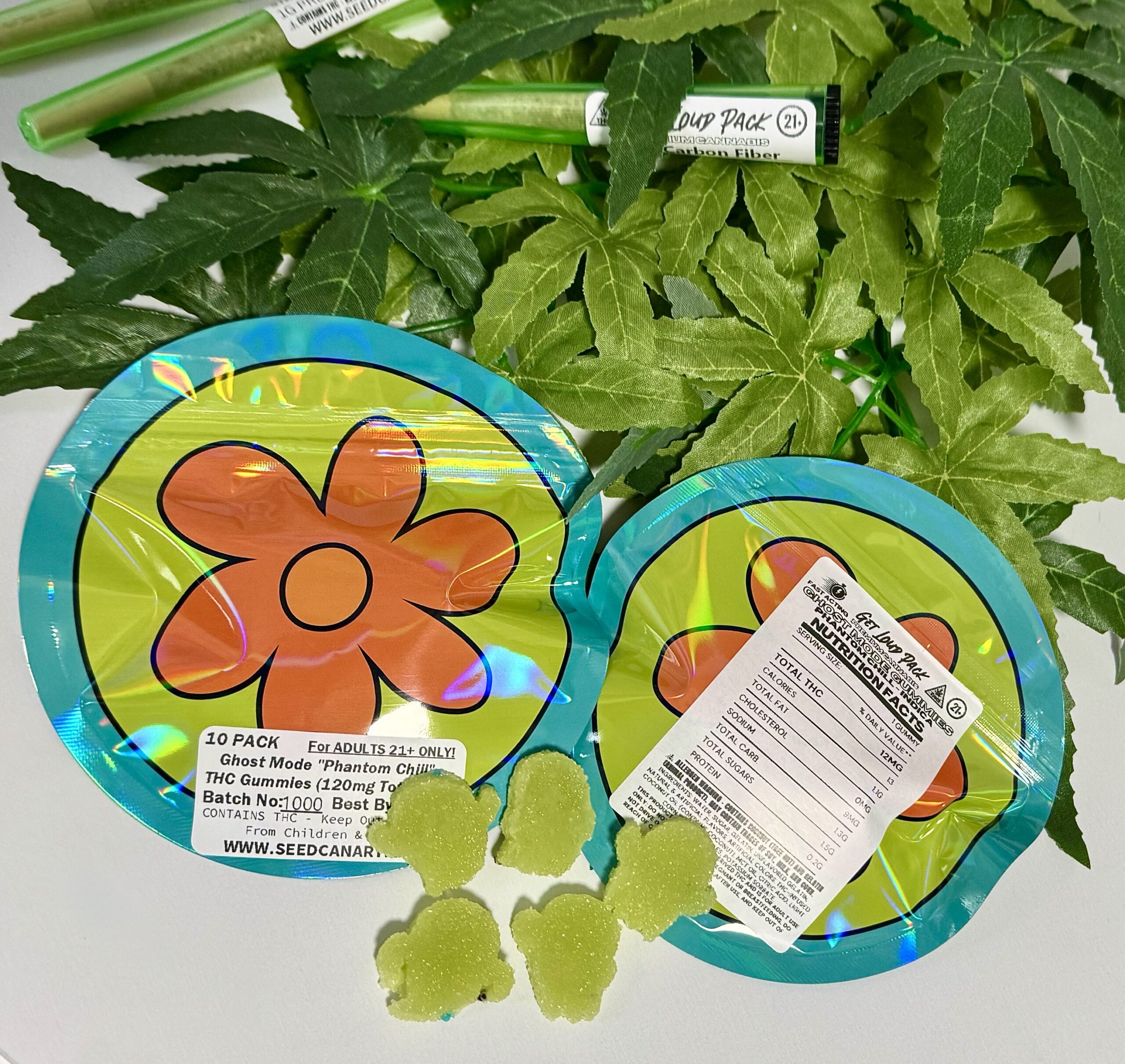 GHOST MODE – Polterpop THC Gummies | 120mg THC - Image 2